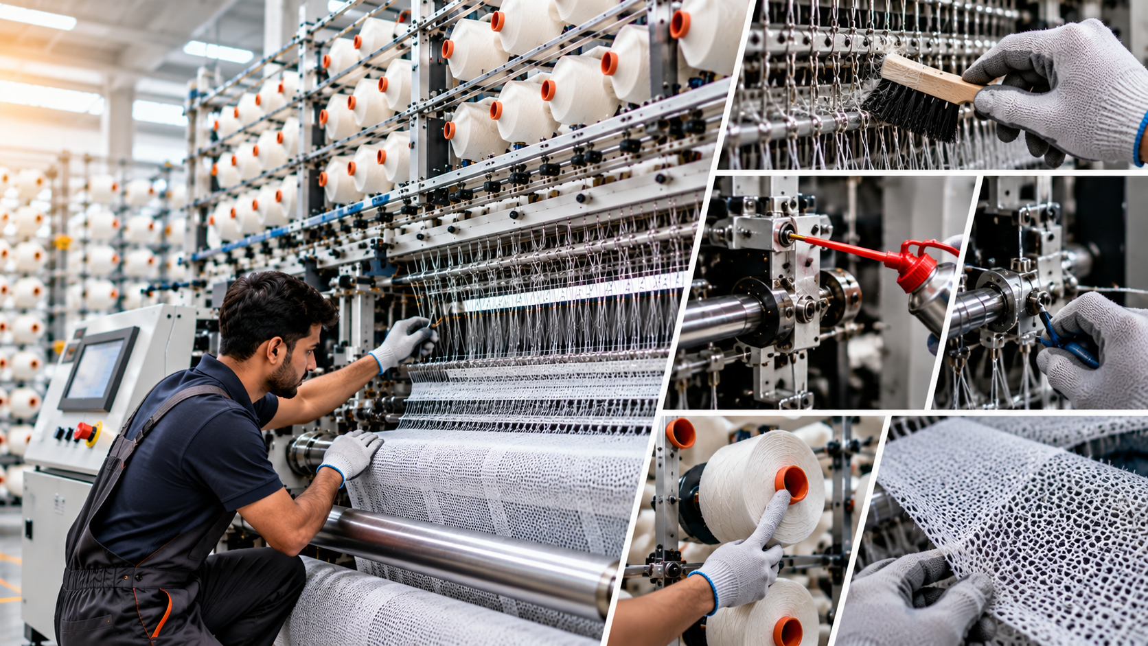 Warp Knitting Machine Maintenance Checklist