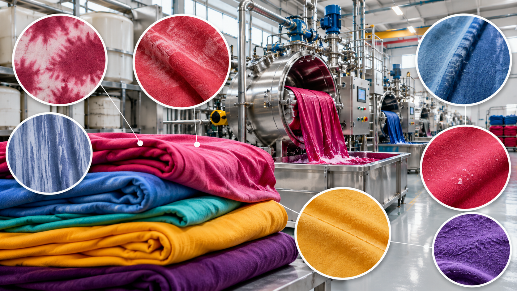 Common Fabric Defects Caused by Incorrect Dyeing Machine Settings
